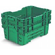 caixa plástica agrícola empilhavel vazada 39L