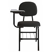 Cadeira universitária com prancheta