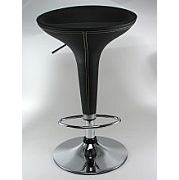 Banqueta Giratoria Couro Cromada